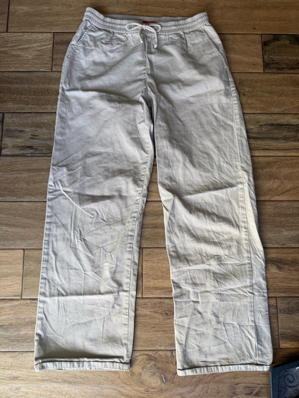 Dickies Khaki Straight Wide Leg Skater Pants Size 3 / 26